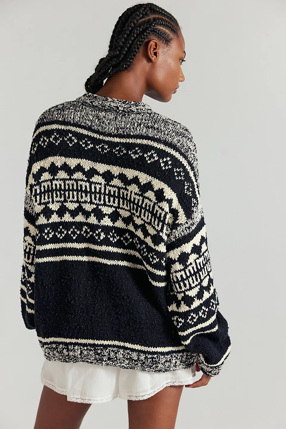 Free People Dani Pattern Sweater