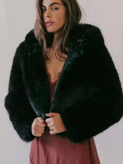 Free People Louder Please Fur