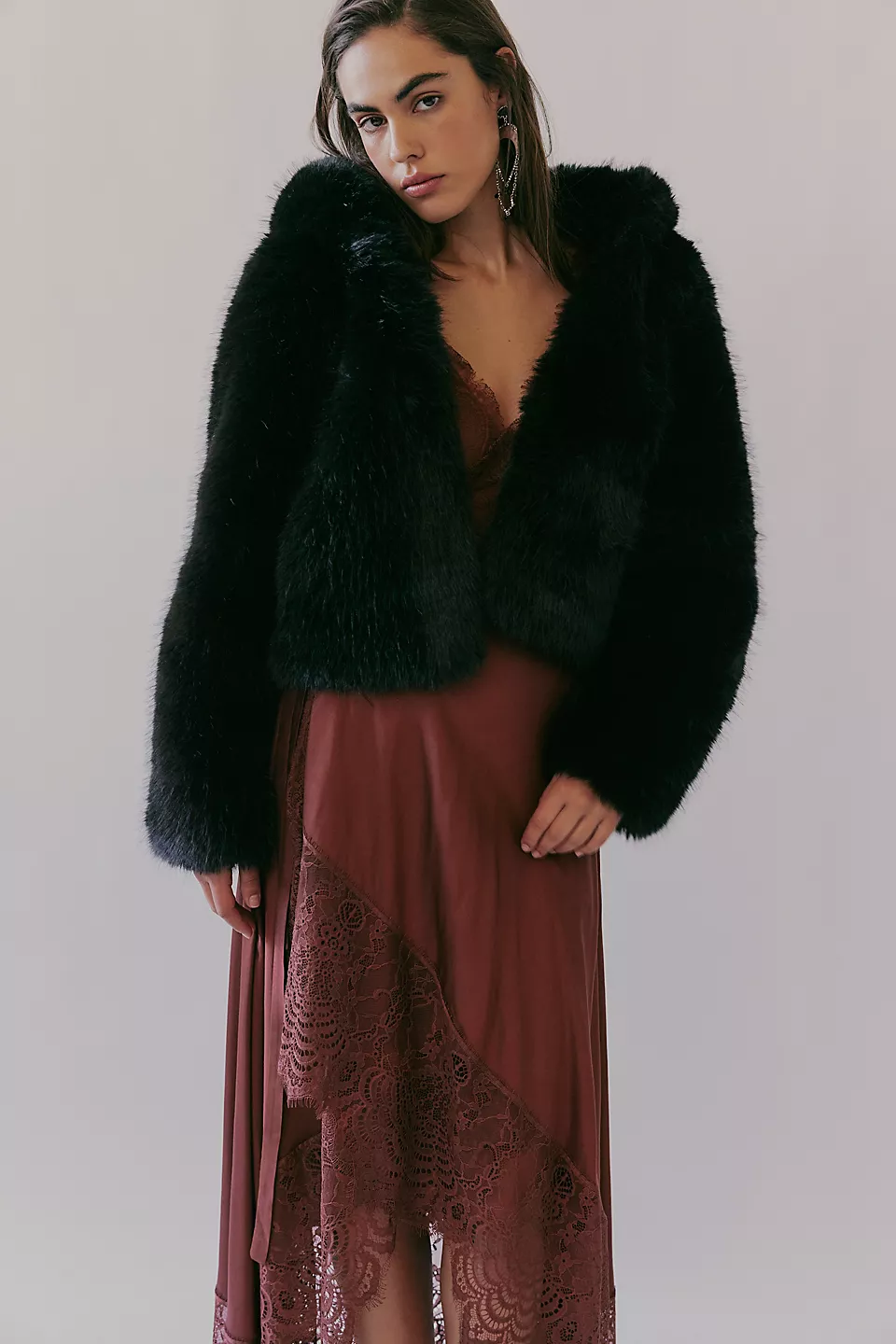 Free People Louder Please Fur