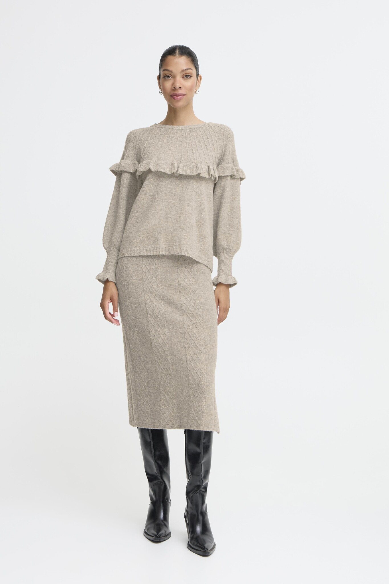 B.Young Nikolina Frill Jumper