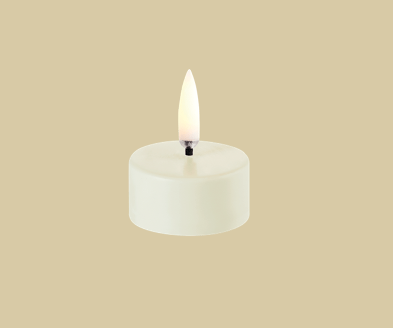 LED Tealight 2cm Ivory