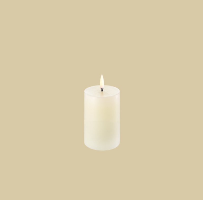 LED Pillar Candle Ivory