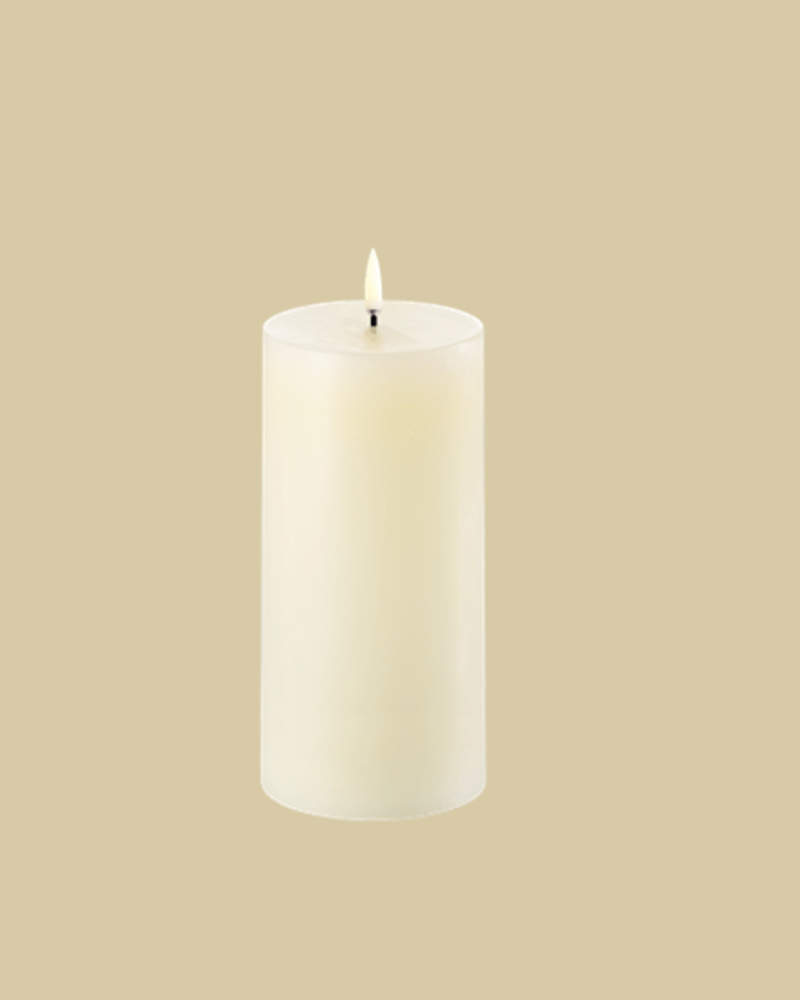 LED Pillar Candle Ivory