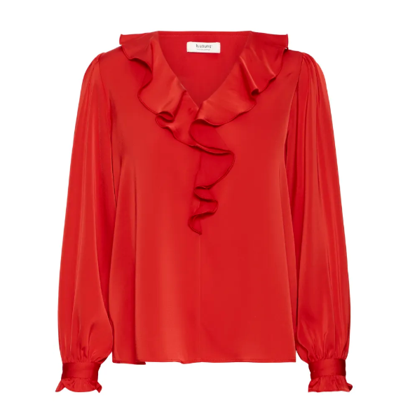 B.Young Flair Frill Blouse