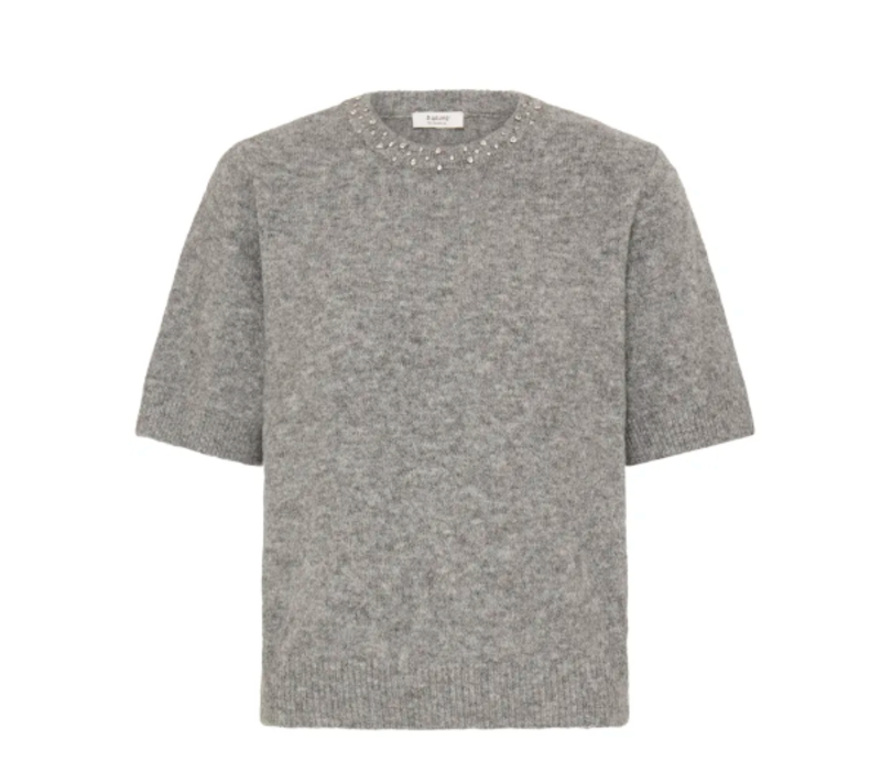 B.Young Omea Rhinestone SS Jumper