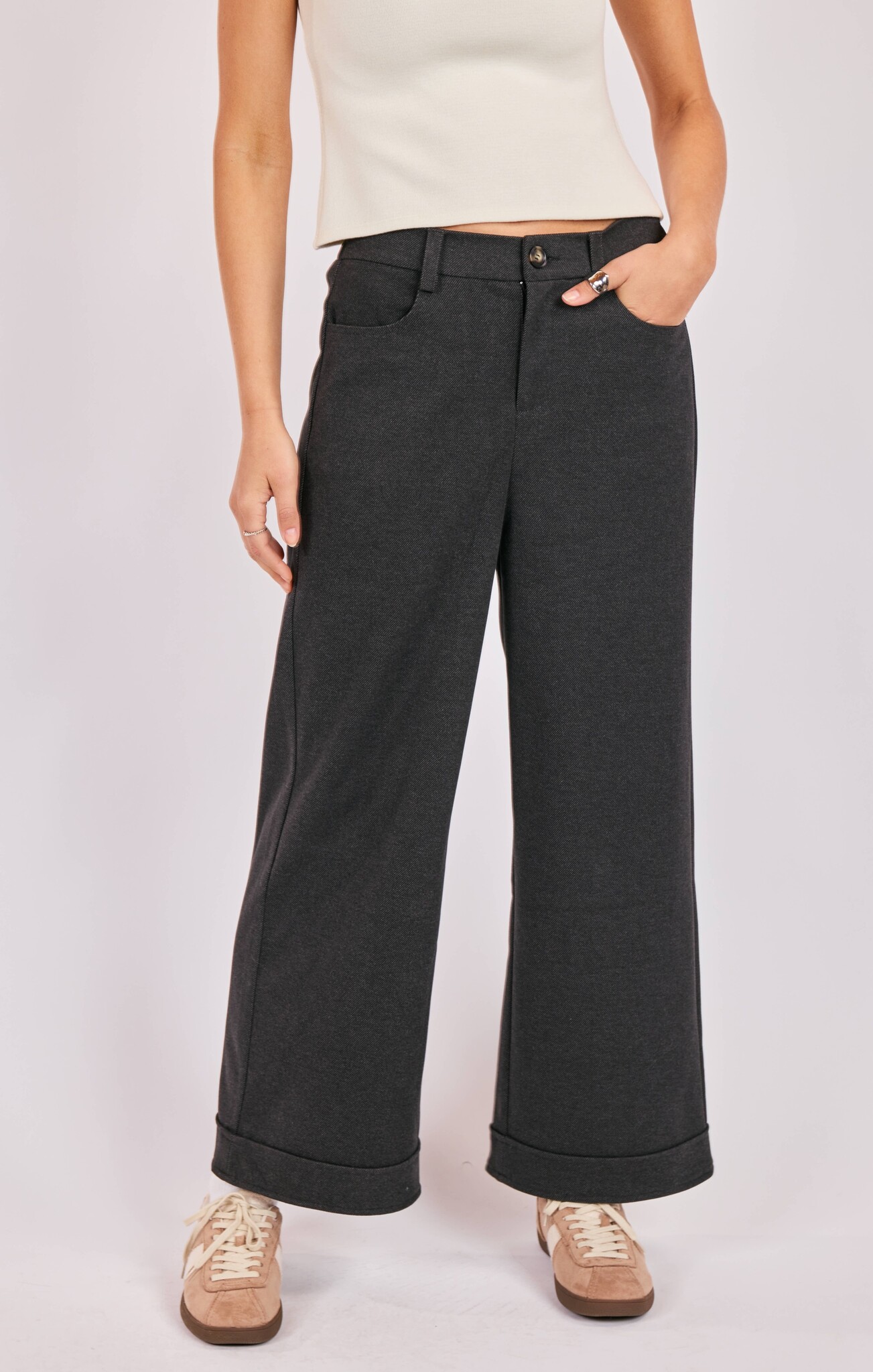 Sadie and Sage Concrete Dusk Pant