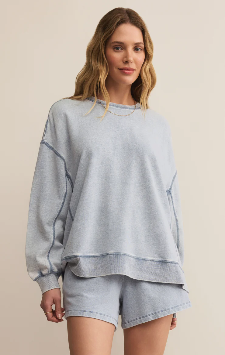 Z Supply Knit Denim Modern Weekender