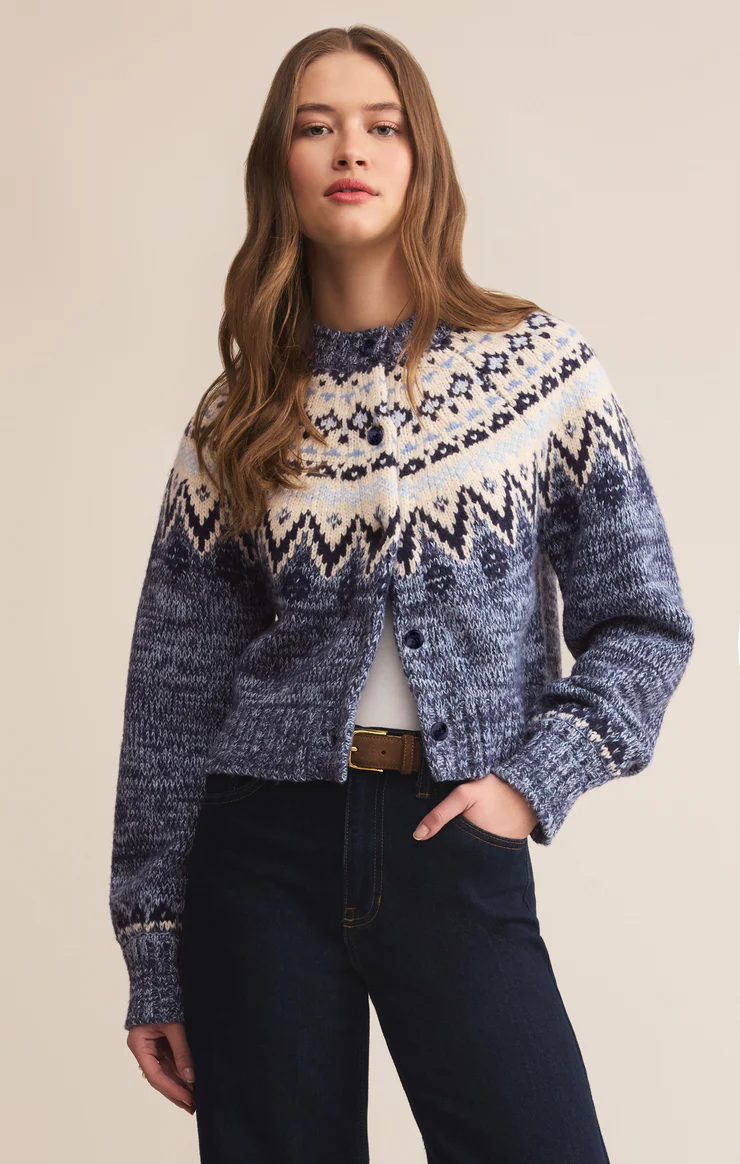 Z Supply North Sea Fairisle Cardigan