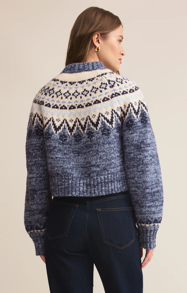Z Supply North Sea Fairisle Cardigan