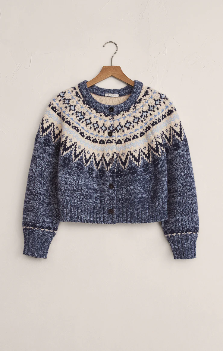 Z Supply North Sea Fairisle Cardigan