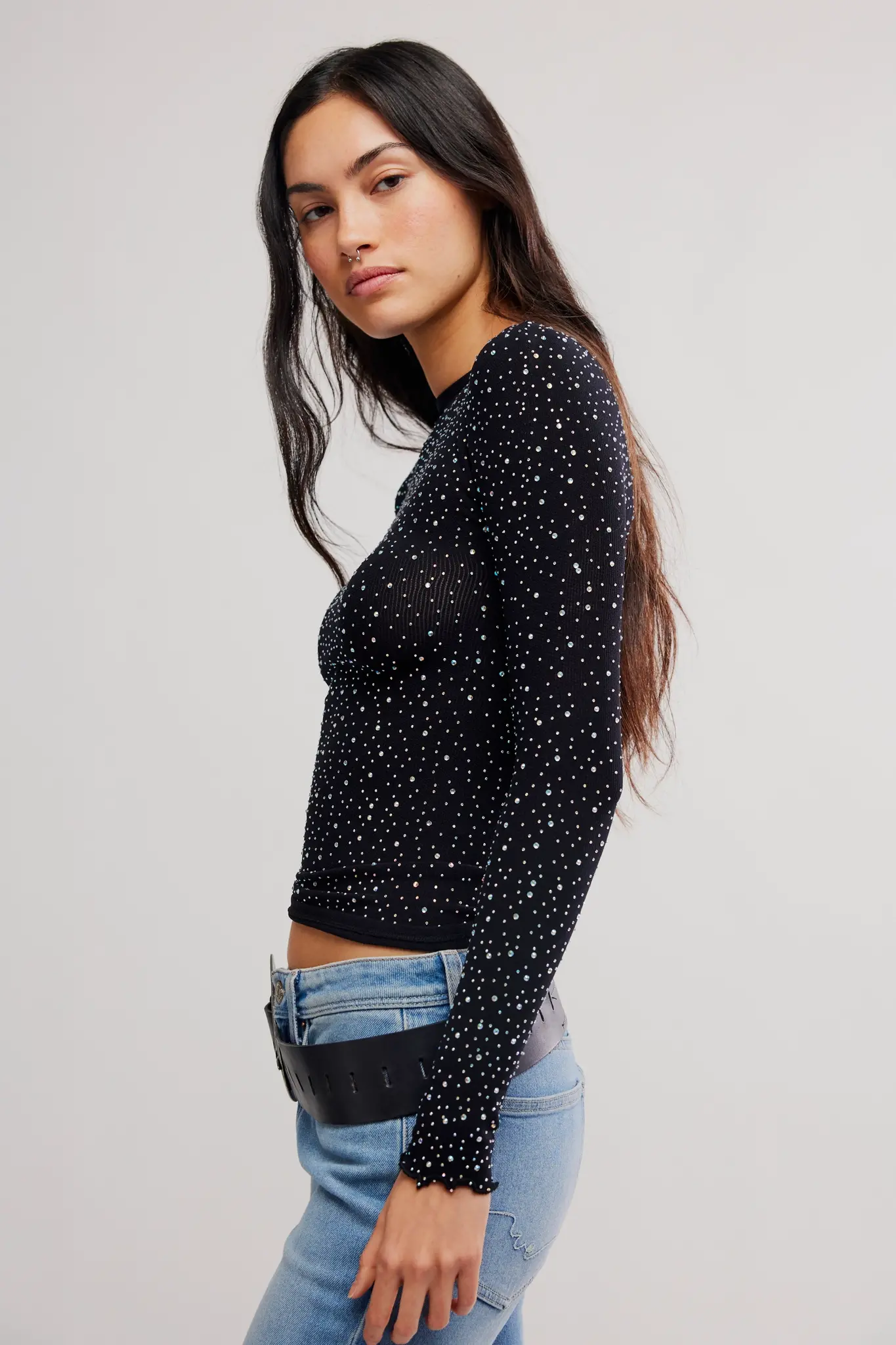 Free People Night Sky Long Sleeve