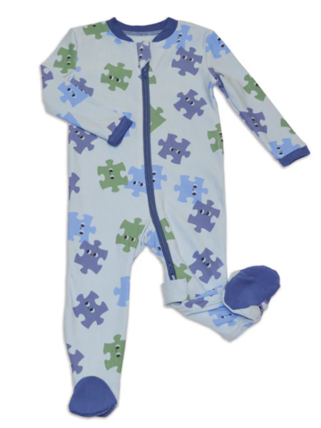 Silkberry Baby Bamboo Fleece Footie w/ Zipper