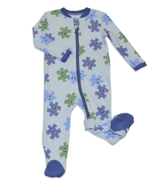 Silkberry Baby Bamboo Fleece Footie w/ Zipper