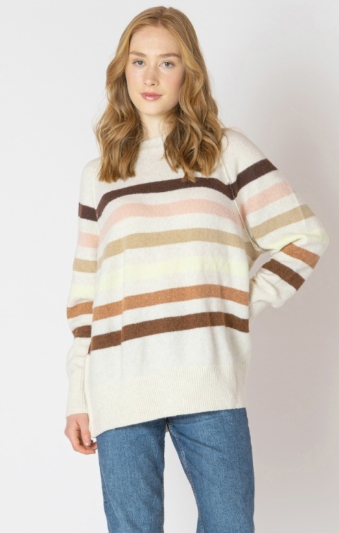 Dex Oversized Patterned Sweater