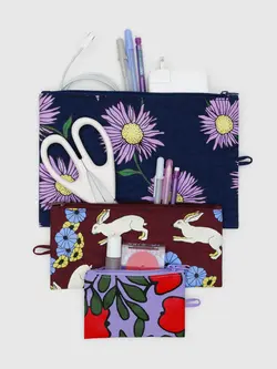 BAGGU Flat Pouch Set