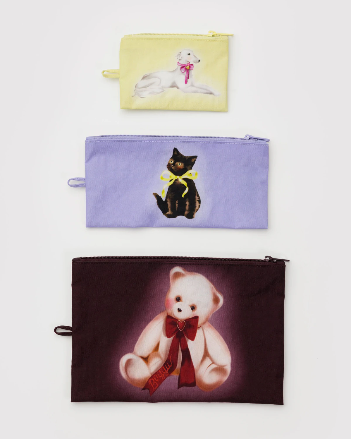 BAGGU Flat Pouch Set