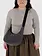 BAGGU Medium Denim Crescent Bag