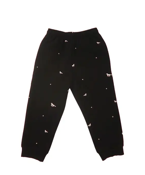 Brunette The Label Kids All Over Horse Jogger