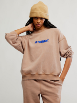 Free People All Star Pullover Embroidered