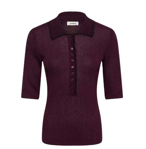 Soaked in Luxury Laisa Polo Pullover