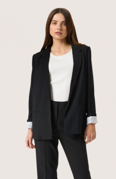 Soaked in Luxury Shirley Fold-Up Blazer