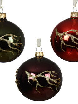 Glitter Branch Bauble