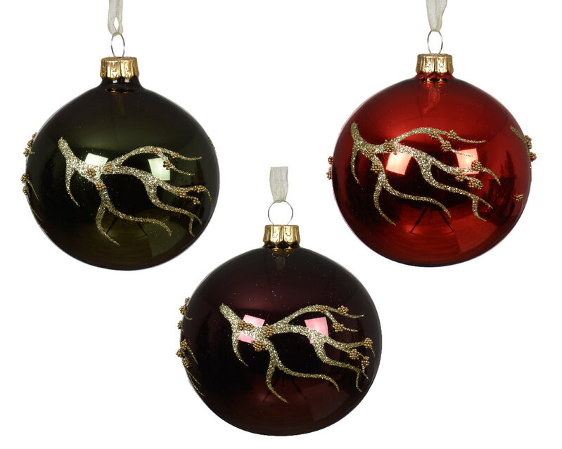 Glitter Branch Bauble