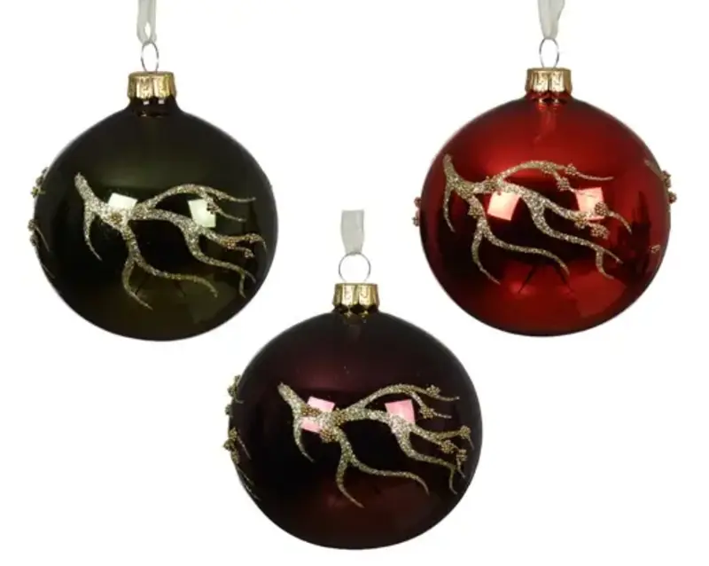 Glitter Branch Bauble