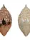 Beaded Glitter Oval Bauble
