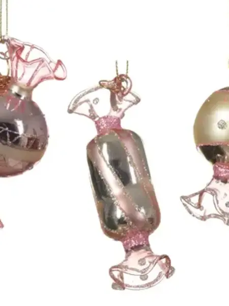 Glass Candy Ornament