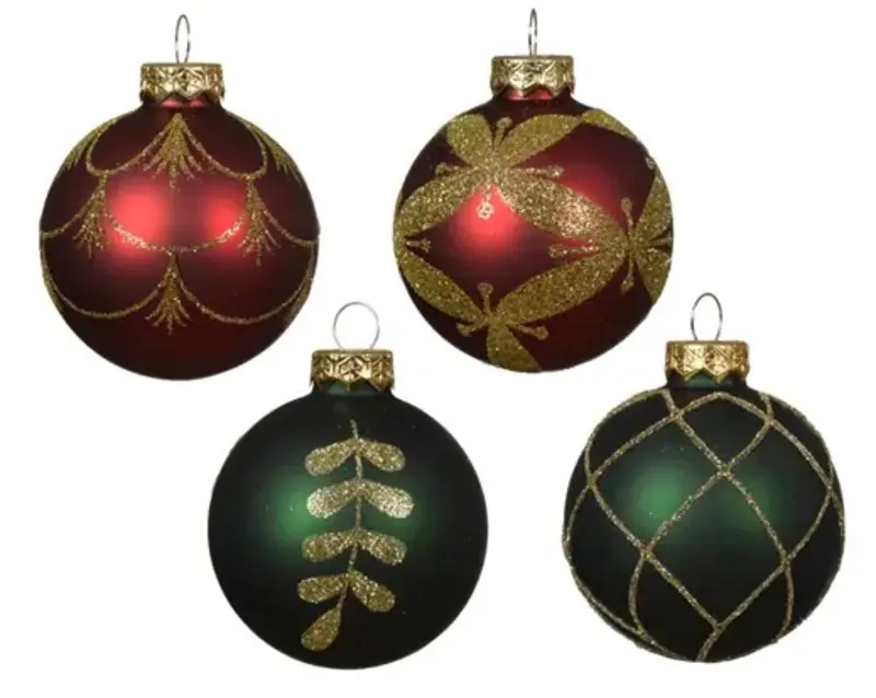 Gold Glitter Bauble