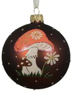 Mushroom Bauble Espresso