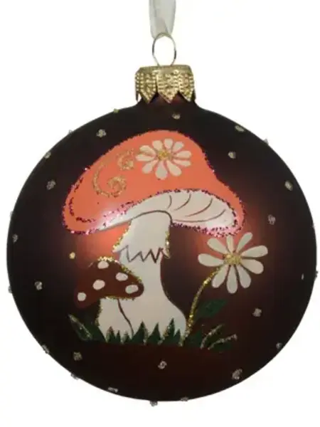 Mushroom Bauble Espresso