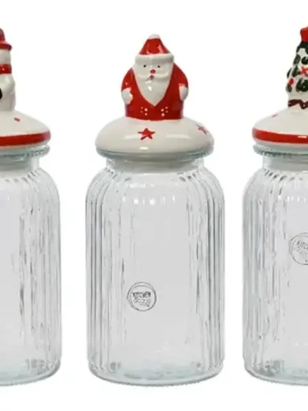 Christmas Jar with Topper
