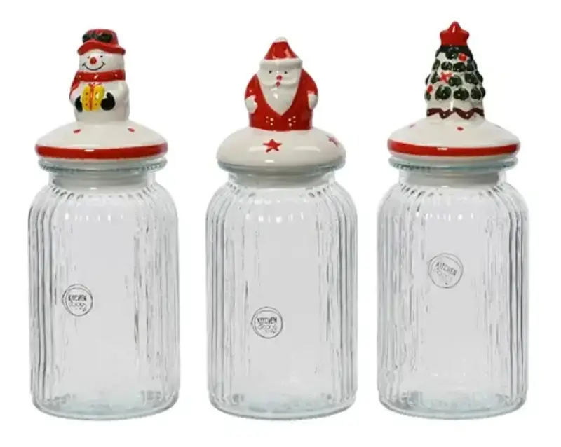 Christmas Jar with Topper