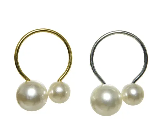 Pearl Napkin Ring Set