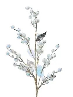 Opal Berry Spray 27"