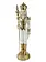 Gold Trim Nutcracker 15"
