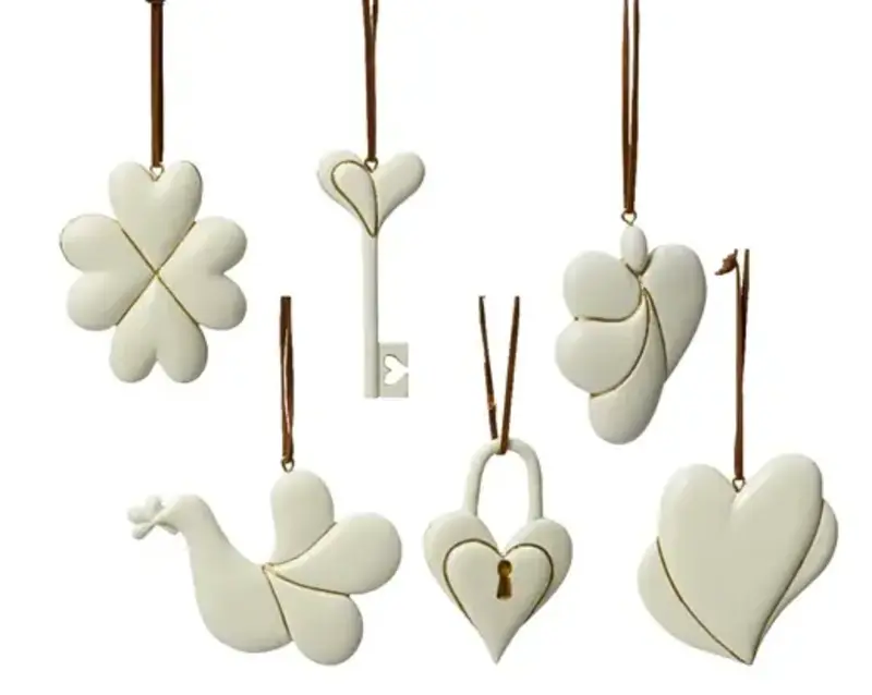 Abstract Polyresin Ornament Assorted