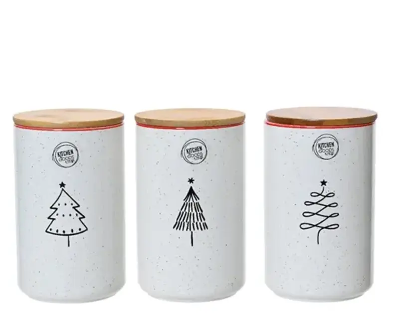 Stoneware Jar 6.5"