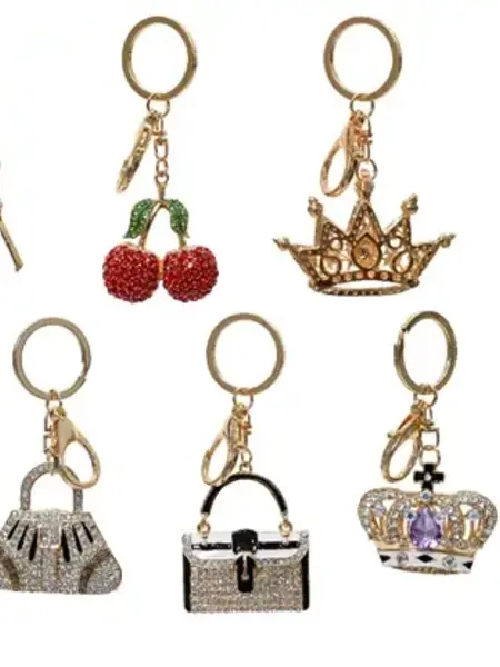 Bejeweled Keychain Assorted