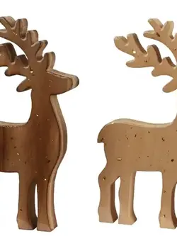 MDF Wooden Reindeer 7"