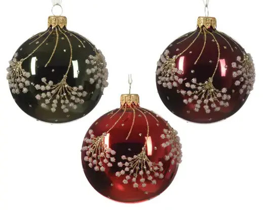 Glitter Branch Bauble