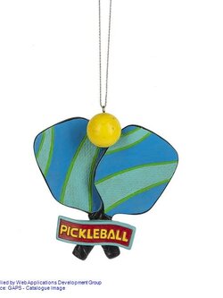 Pickle Ball Racquet Ornament