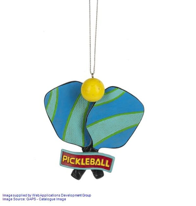 Pickle Ball Racquet Ornament