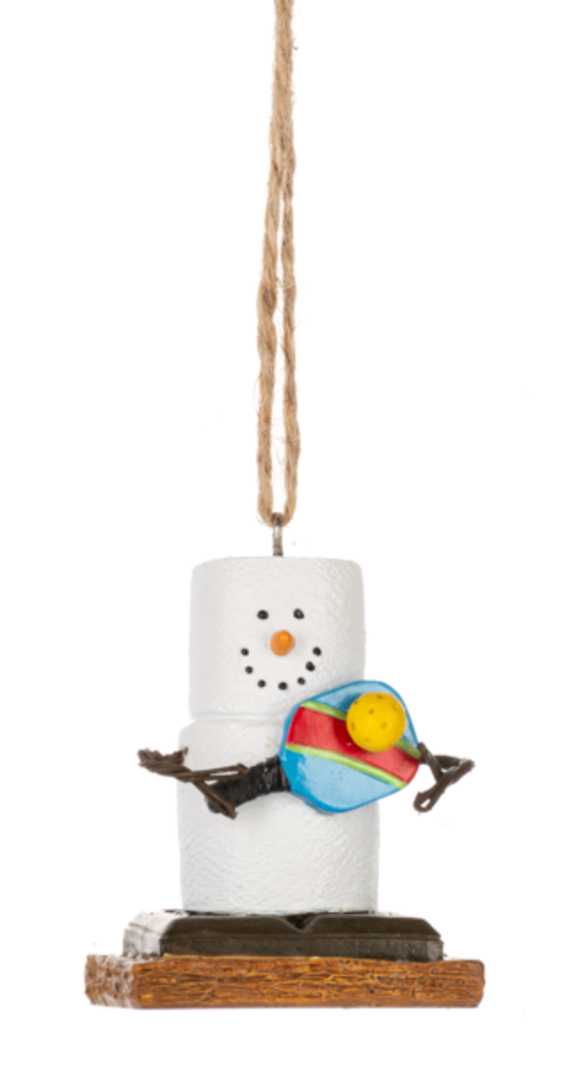 Ganz S'mores Pickleball Ornament