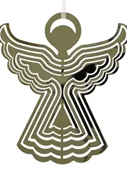 Cutout Iron Angel 9cm