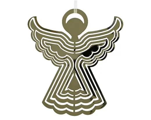 Cutout Iron Angel 9cm