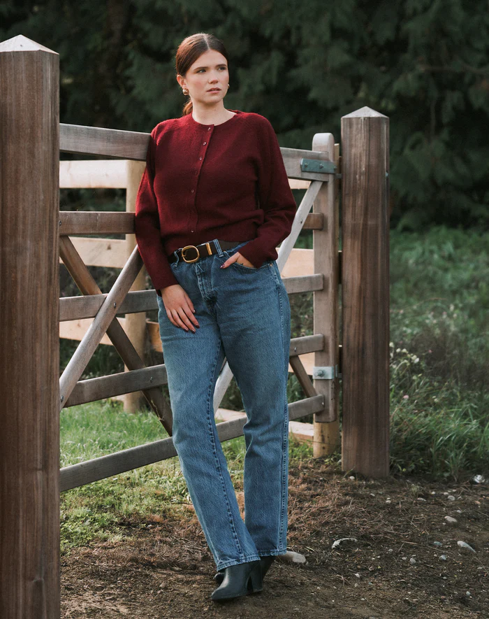 Brunette The Label Little Sister Cardigan