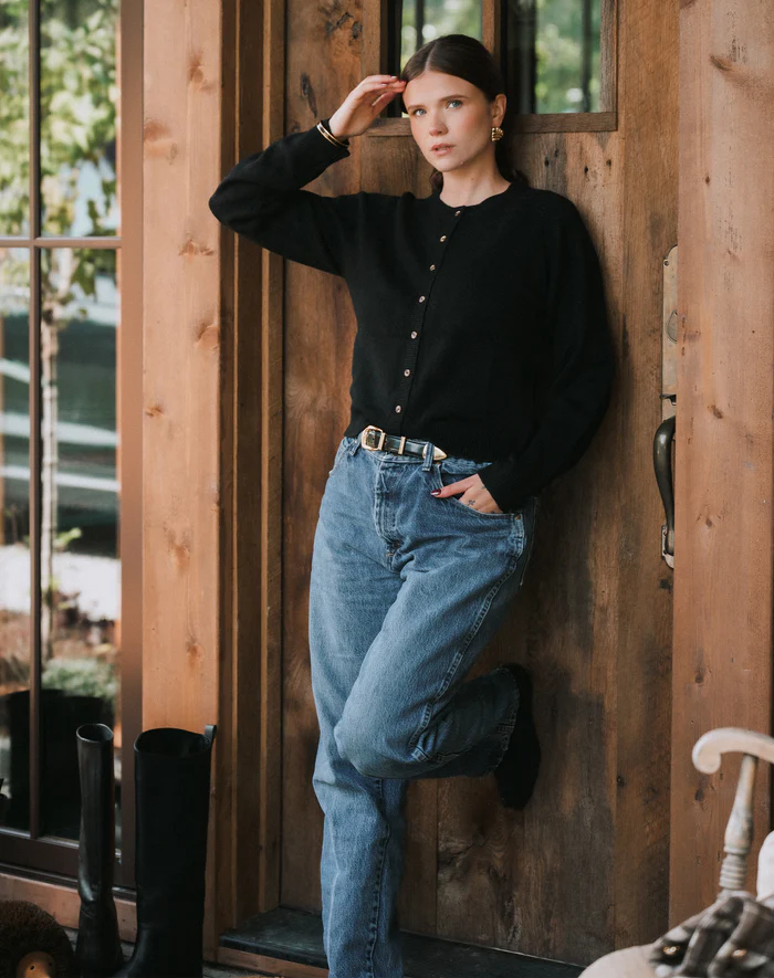 Brunette The Label Little Sister Cardigan